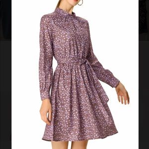 NWOT Vintage Style Floral Dress